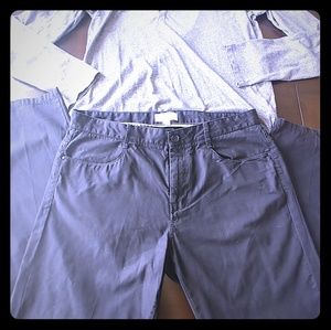 Clavin Klein black men's khakis